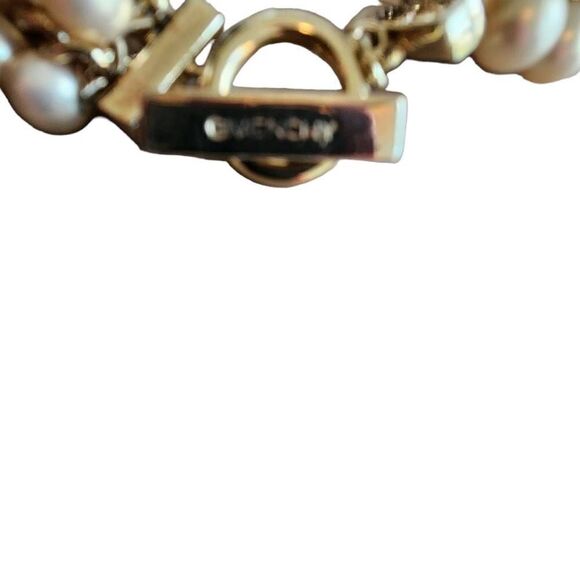 Givenchy Necklace Pearls and Gold Long or Choker Style Ivory - Picture 4 of 4